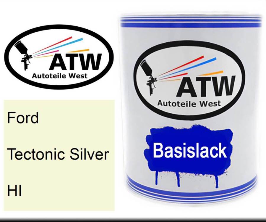 Ford, Tectonic Silver, HI: 1L Lackdose, von ATW Autoteile West.